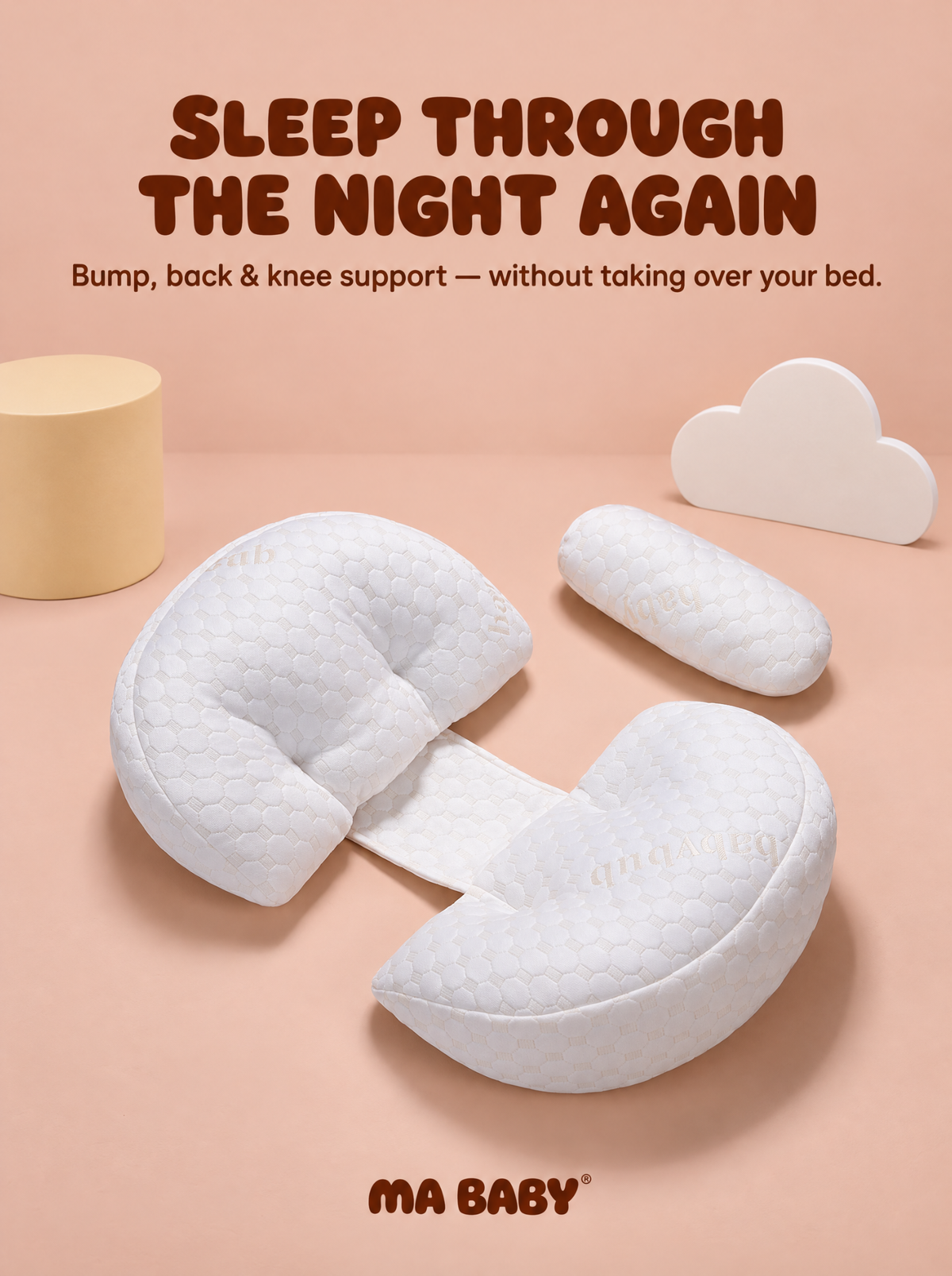 The Bump Nest - Pregnancy Pillow