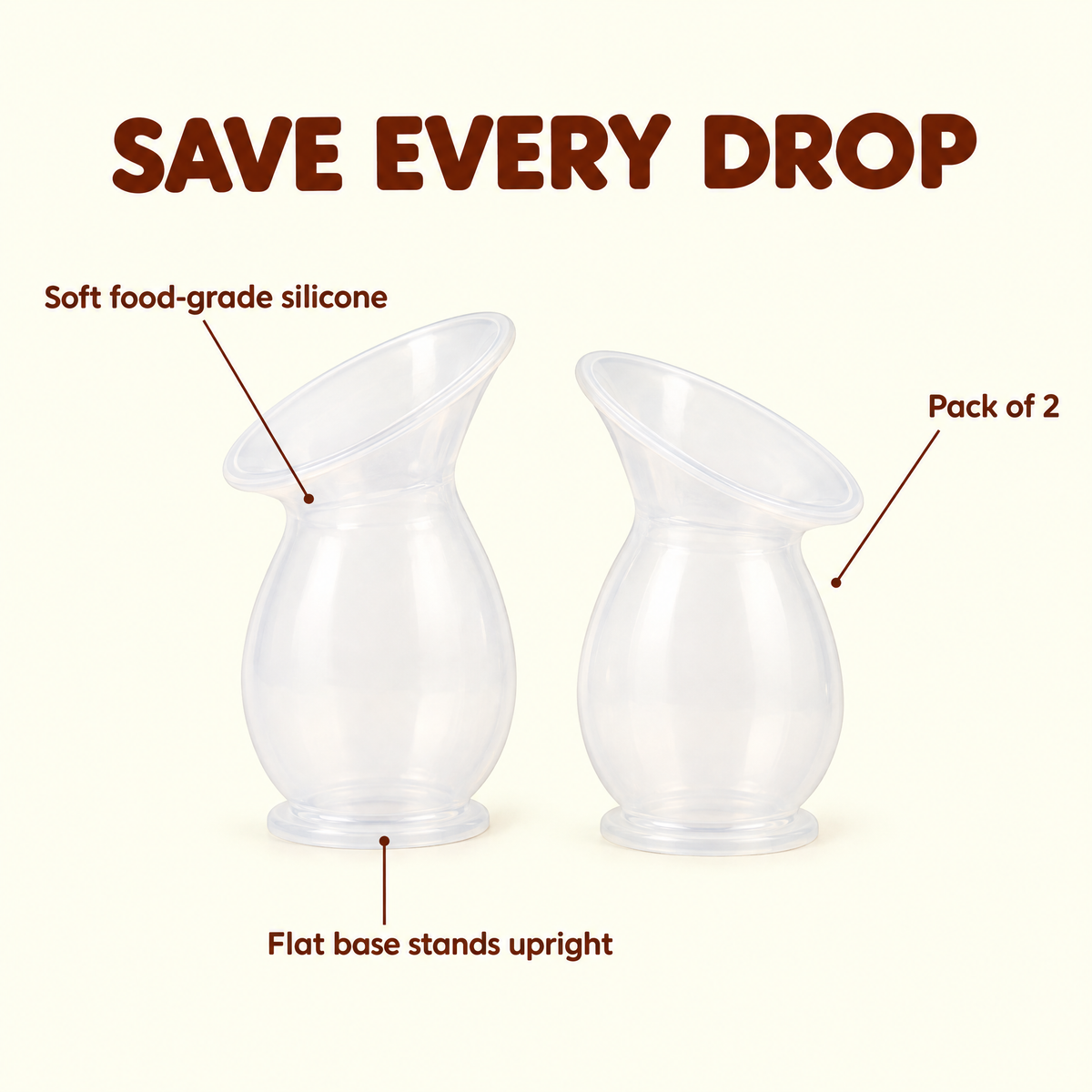 Milk Collector 2 Pack by MA BABY