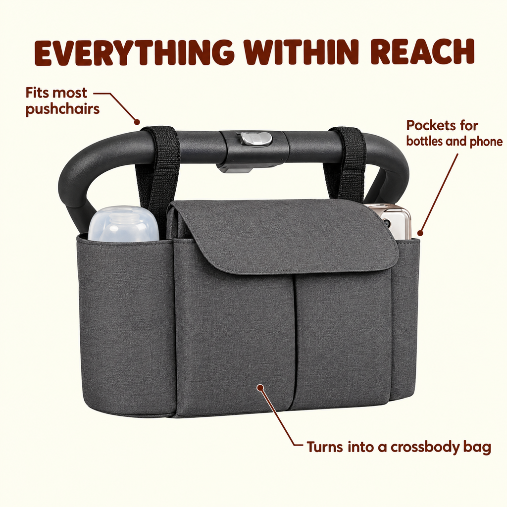 Pram Organiser Bag by MA BABY
